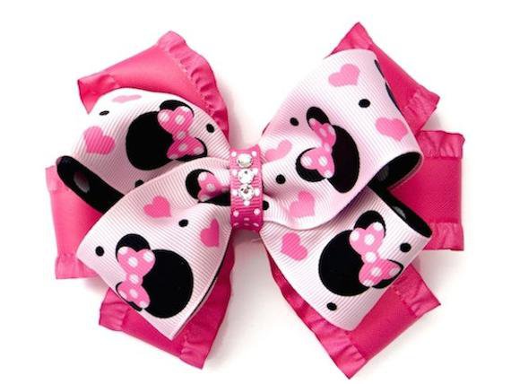 Minnie Mouse Hairbow | Etsy