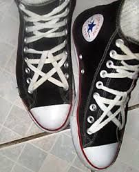 converse with star laces - Google Search