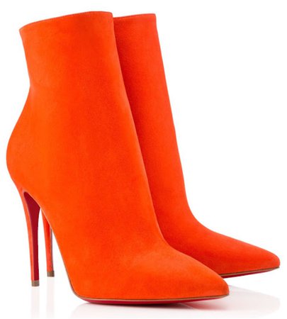 orange boots