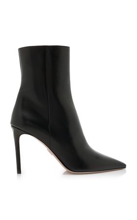Tronchetti Leather Ankle Boots By Prada | Moda Operandi