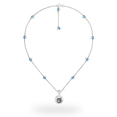 Gucci Blind for Love Blue Necklace | Necklaces | Jewellery | Goldsmiths