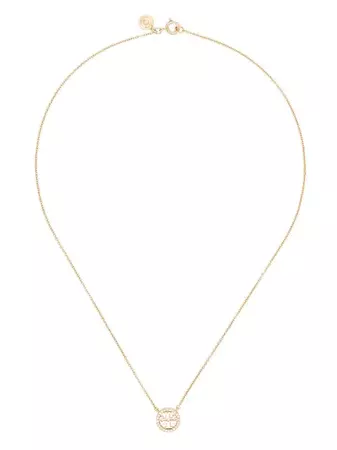 Tory Burch Miller Pave crystal-pendant Necklace - Farfetch