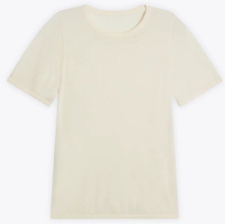 Quince cashmere tee