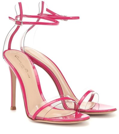 pink gianvito rossi shoes