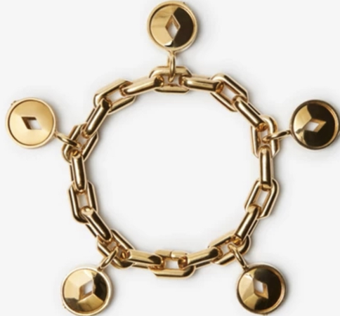 Burberry gold jewelry