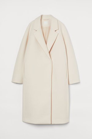 Coat - Light beige - Ladies | H&M US