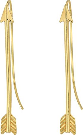 Amazon.com: Alex and Ani Women's Arrow Earrings, 14kt Gold Plated, One Size: Clothing, Shoes & Jewelry