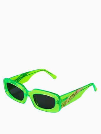 poppy lissiman steve sunglasses - green