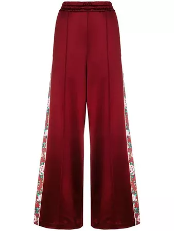 Golden Goose Deluxe Brand floral band palazzo trousers $550 - Buy Online - Mobile Friendly, Fast Delivery, Price