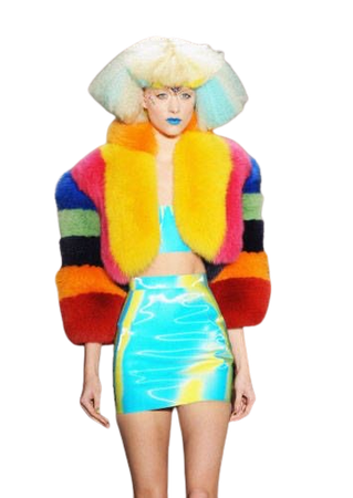 Pinterest multicolor chrome fashion