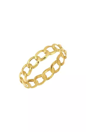 Bony Levy Ofira 14K Gold Curb Chain Ring | Nordstrom