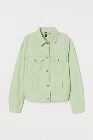 Giubbotto di jeans - Verde menta chiaro - DONNA | H&M IT
