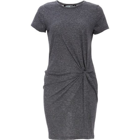 Dark Grey T-Shirt Dress