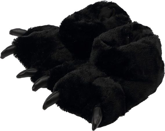 Amazon.com | Aopuro Women Plush Animal Paw Slippers Funny Novelty Bear Claw Slippers Cozy Furry Warm Memory Foam Slippers Gifts for Halloween Christmas | Slippers