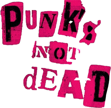 punk punksnotdead aeshteitc Sticker by e