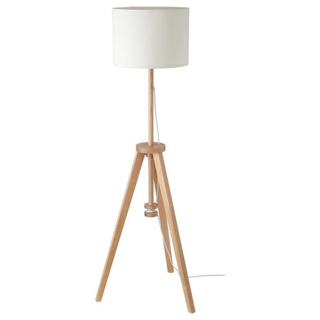 ЛАУТЕРС Светильник напольный - ясень, белый - IKEA