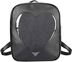 black heart cutout backpack - Google Search