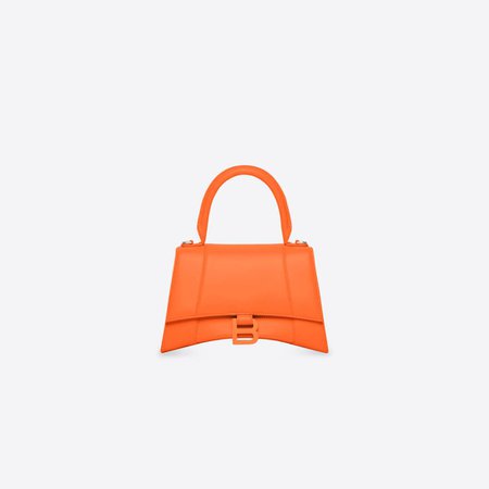 Women's Year Of The Tiger Hourglass Small Handbag Bag Box in Orange | Balenciaga ZW