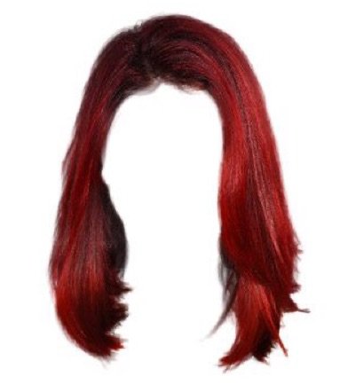 medium red hair