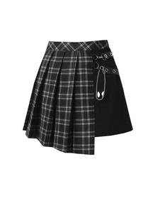 Dark In Love Leah Tartan Mini Skirt | Kate's Clothing