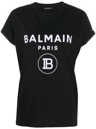Balmain Logo Print T-shirt | Farfetch.com