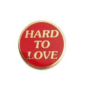hard to love button