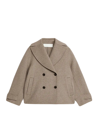 brown arket jacket