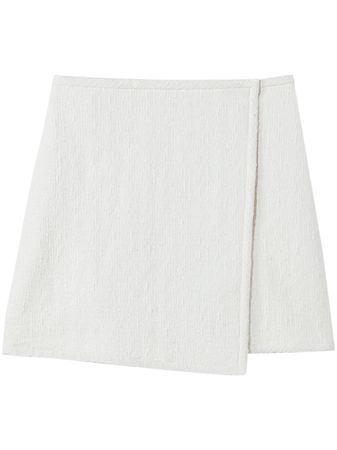 Proenza Schouler White Label Tweed Wrap Mini Skirt - Farfetch