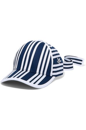 adidas Originals | + Ji Won Choi striped cotton-twill baseball cap | NET-A-PORTER.COM