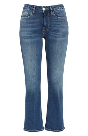 FRAME Le Crop Mini Boot High Waist Jeans | Nordstrom