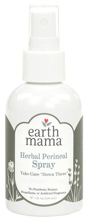 Amazon.com: Herbal Perineal Spray by Earth Mama | Safe for Pregnancy and Postpartum, Natural Cooling Spray for After Birth, Benzocaine and Butane-Free 4-Fluid Ounce: Health & Personal Care