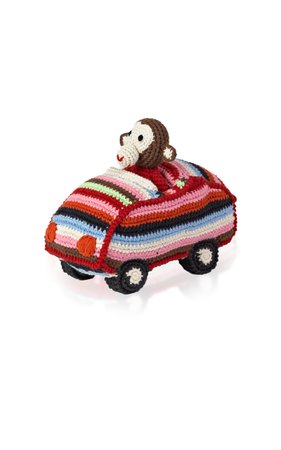Animal Car Chimp Crochet Toy by Anne-Claire Petit | Moda Operandi