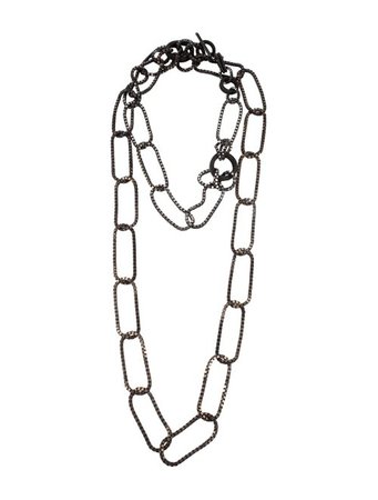 Lanvin Multi Chain Necklace - Necklaces - LAN91111 | The RealReal