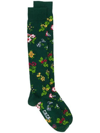 Fefè floral pattern socks
