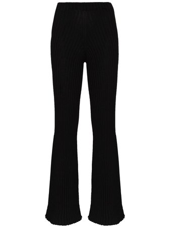 Baserange Macau high-waist track pants black TRMAKCSP21 - Farfetch