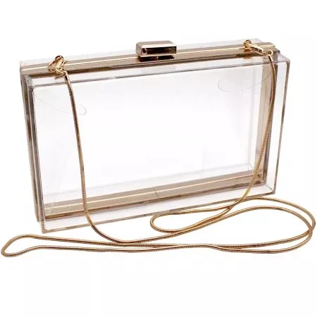 clear box evening bag - Google Search