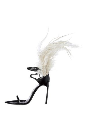 Saint Laurent - Feather sandals