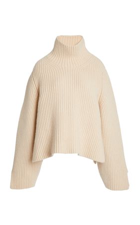 Molly Ribbed-Knit Turtleneck Sweater By Khaite | Moda Operandi
