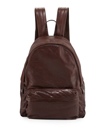 Brunello Cucinelli Buffalo Leather Backpack
