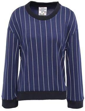 Pinstriped Stretch-jersey Top
