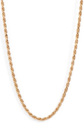 Foxtail Chain Long Necklace