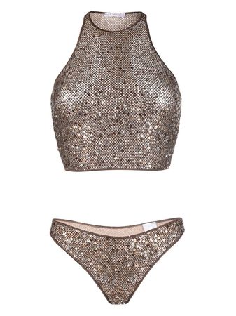 Oséree sequin-embellished Bikini - Farfetch