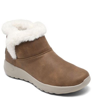 Skechers Women's On The Go Joy - Endeavor Boots from Finish Line & Reviews - Macy's brown
