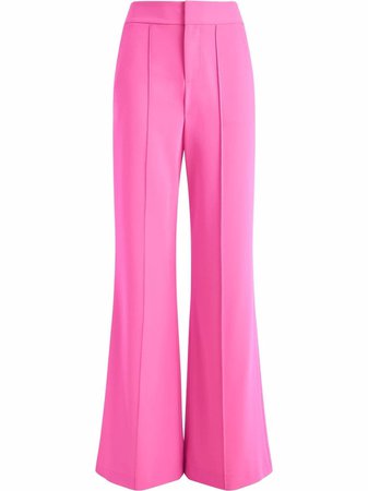 Alice+Olivia Dylan high-waist Wide Leg Trousers