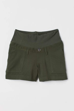 MAMA Cotton Shorts - Green