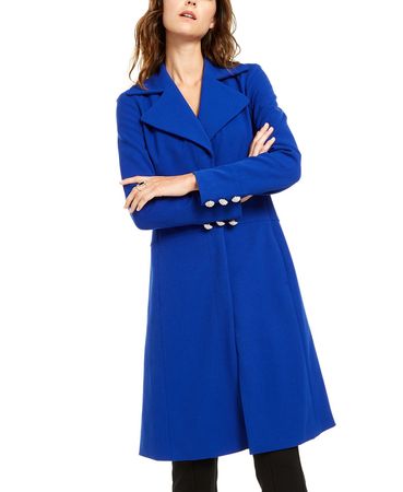 INC International Concepts INC Seamed Ponte-Knit Coat, Created For Macy's & Reviews - Coats - Women - Macy's