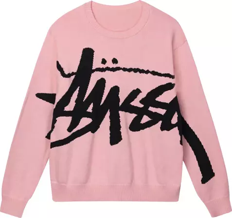 Stussy Stock Sweater 'Pink'
