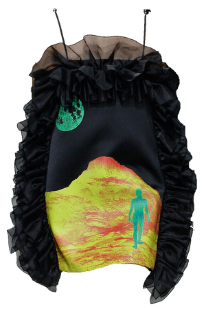Christopher Kane Ruffle Space Dress 2020
