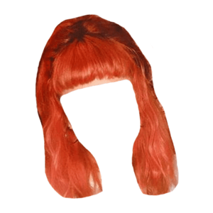short orange red hair png