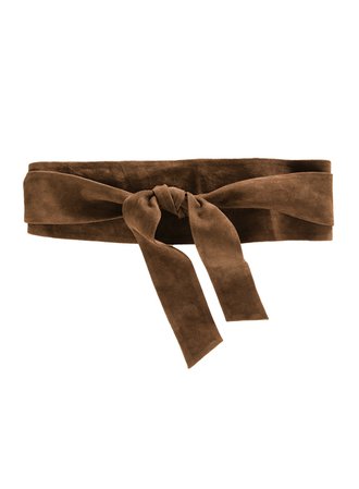 brown suede sash belt - Google Search